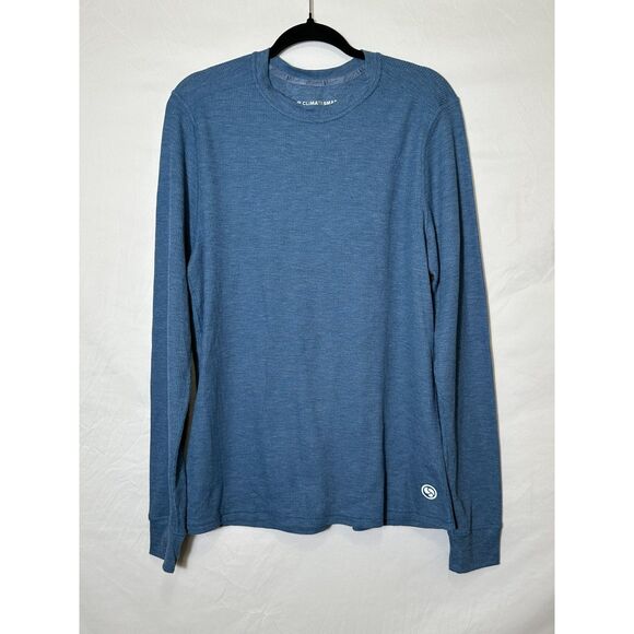 ClimateSmart Men's Base Layer Waffle Thermal Midweight Long Sleeve Tee Size XL - Picture 1 of 2